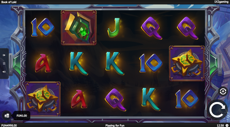 Book of Loki from 1x2 Network slots