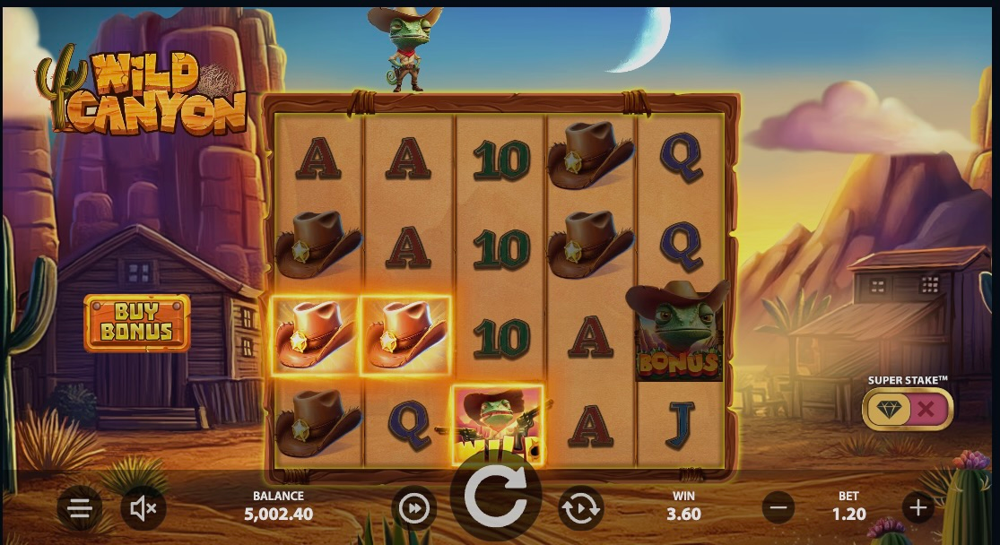 Best Stakelogic Super Wheel Online Slot Game is Wild Canyon