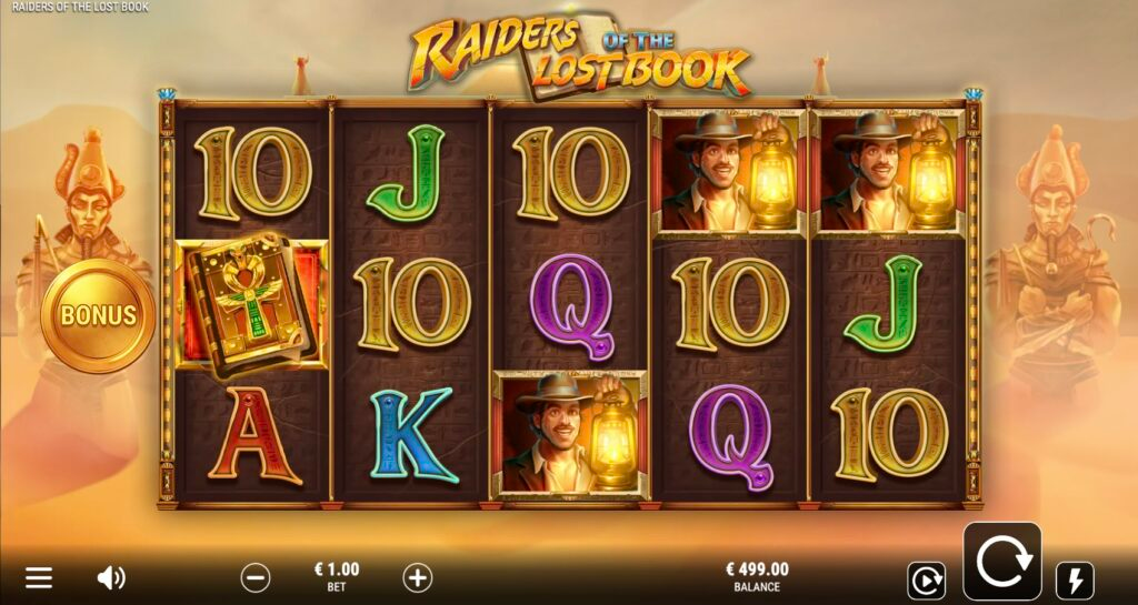 Raiders of the Lost Ark is the best slot game by GameArt